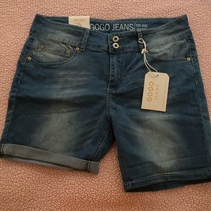GOGO jeans mid rise shorts